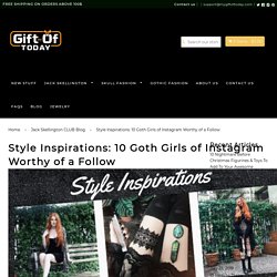 Sherah Sherah Style Inspirations: 10 Goth Girls of Instagram Worthy of a Follow %article_desc% Are you sick and tired of the usual unicorn colored, bikini-clad, and selfie crowded Instagram feed?Worry no more, because we found the most dazzling gothic gir