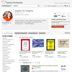 Store: Aspire-To-Inspire - TeachersPayTeachers.com