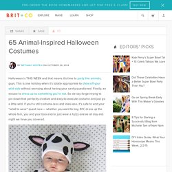 65 Animal-Inspired Halloween Costumes