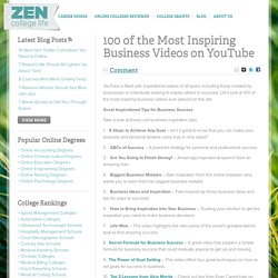 Top 100 YouTube Business Videos
