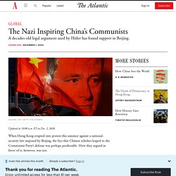 The Nazi Inspiring China's Communists