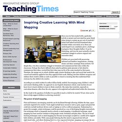 Inspiring creative learning with mind mapping