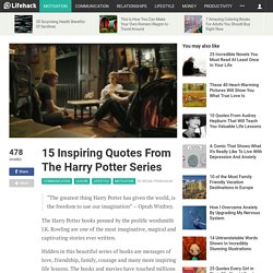 15 Inspiring Quotes From The Harry Potter Series