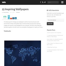 25 Inspiring Wallpapers