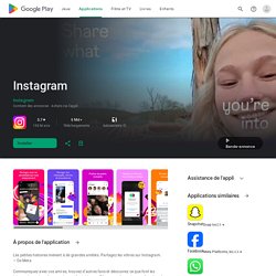 Instagram – Applications sur Google Play