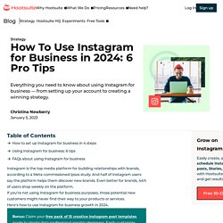 How to Use Instagram for Business: A Simple 6-Step Guide