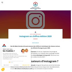 Instagram en chiffres édition 2020 - agencedesmediassociaux.com
