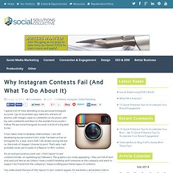Why Instagram Contests Fail (And What To Do About It)