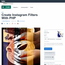 Create Instagram Filters With PHP