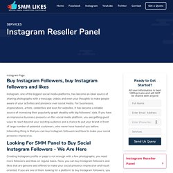 Buy Instagram Followers and Likes starting at Cheapest Cost - Smmlikes.in