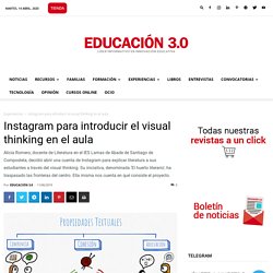 Instagram para introducir el visual thinking en el aula