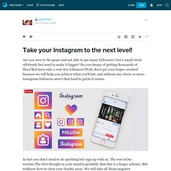 Take your Instagram to the next level!: babar2020 — LiveJournal