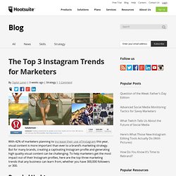 The Top 3 Instagram Trends for Marketers