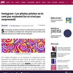 Instagram : Les photos privées ne le sont pas vraiment (et ce n’est pas surprenant)