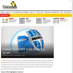 Install NetXMS with Ubuntu 15.10