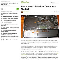 How to Install a Solid-State Drive in Your MacBook