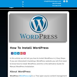 WordPress Website Design