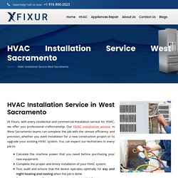 Best HVAC Installation Service West Sacramento