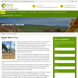 Water Well Drilling UK