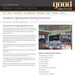 Outdoor Lighting - Auckland Design and Installation