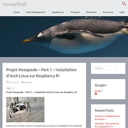 Projet Hexapode – Part 1 – installation d’Arch Linux sur Raspberry Pi