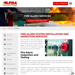 Fire Alarm System Installation and Inspection Services in Surrey, Vancouver