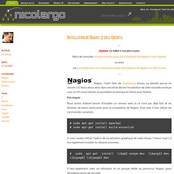Installation de Nagios 3 sous Ubuntu
