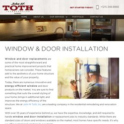 Window & Door Installation Harleysville PA