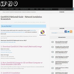 CentOS 6.4 Netinstall Guide