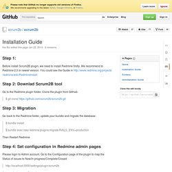 Installation Guide · scrum2b/scrum2b Wiki