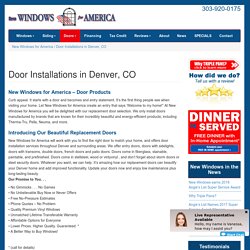 Door Installation Services in Denver, CO