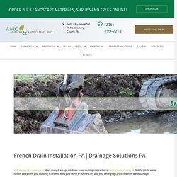 Drainage Solutions Montgomery PA