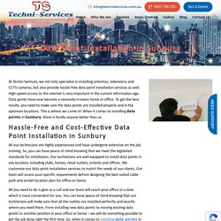 Data Point Installation Expert Sunbury