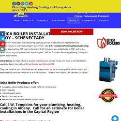 Utica Boiler Installation Troy NY