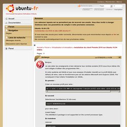 Installation du client Pronote 2016 sur Ubuntu 16.04 64Bits / Virtualisation et émulation