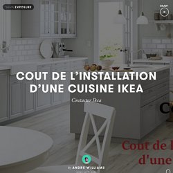 Cout de l'installation d'une cuisine Ikea