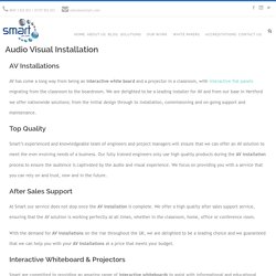 Audio Visual Installations Hertford