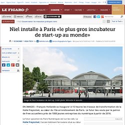 Niel installe à Paris «le plus gros incubateur de start-up au monde»