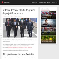 → Installer Redmine : la méthode facile, pas à pas