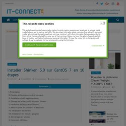 Installer Shinken 3.0 sur CentOS 7 en 10 étapes