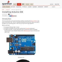 Installing Arduino IDE