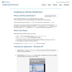 Installing an Ad Hoc Distribution - iPhone How To Docs - innerfe