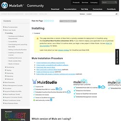 Lesson One - Mule 3.x Getting Started Guide - mulesoft.org