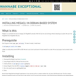 Installing MegaCLI in Debian-based System » Wannabe Exceptional
