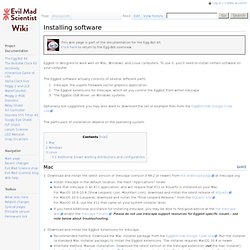 Installing software - Evil Mad Scientist Wiki - Aurora