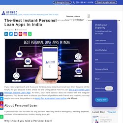 Top 23 Best Instant Personal Loan Apps 2021 : Apply Instant Personal Loan Online