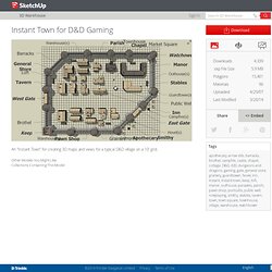 Instant Town for D&D Gaming by Mr. Hook