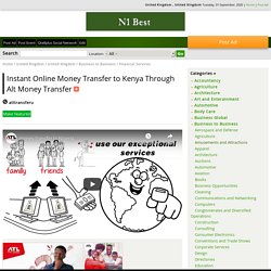 Instant Online Money Transfer to Kenya Through Alt Money Transfer