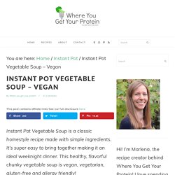 Where You Get Your Protein - Vegan Recipes