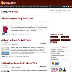 Fonts